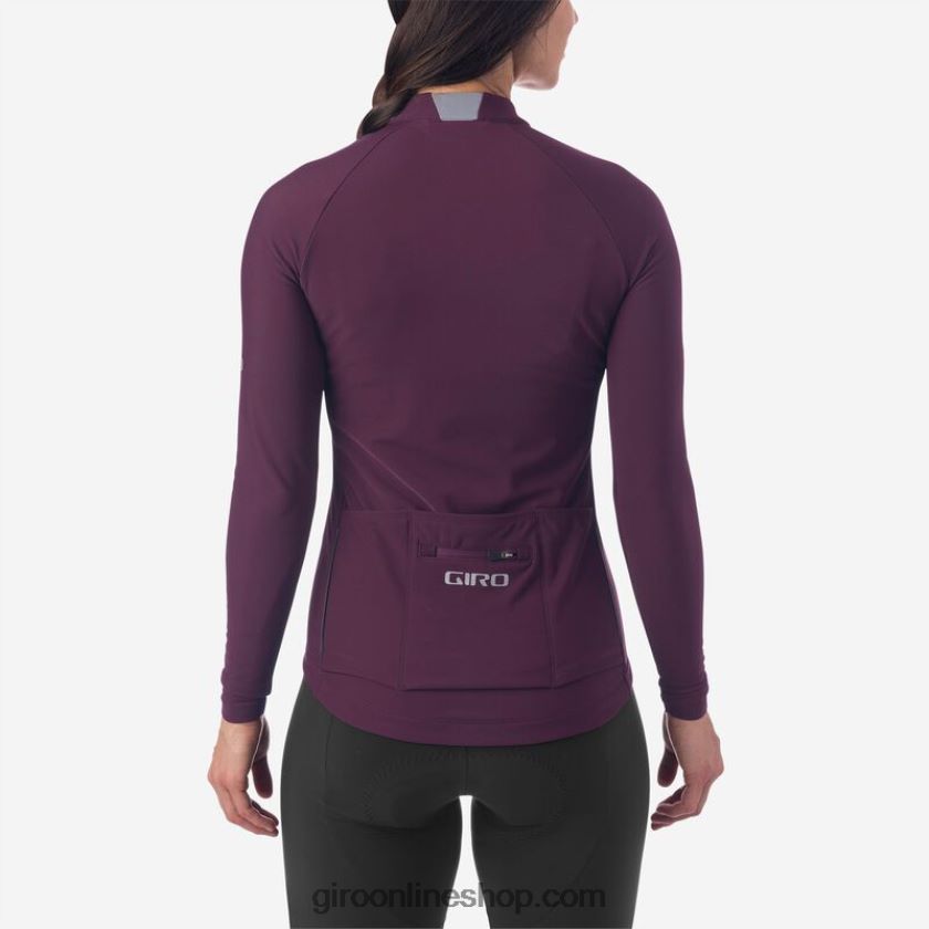 mujer maillot crono térmico manga larga Ródano 8NJZ861248 Giro