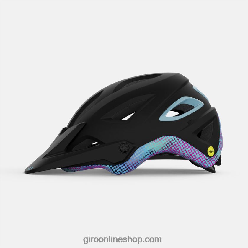 mujer montaro mips ii casco punto de croma negro mate 8NJZ86513 Giro