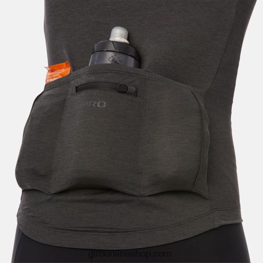 mujer nueva camiseta de carretera brezo de carbón 8NJZ86755 Giro