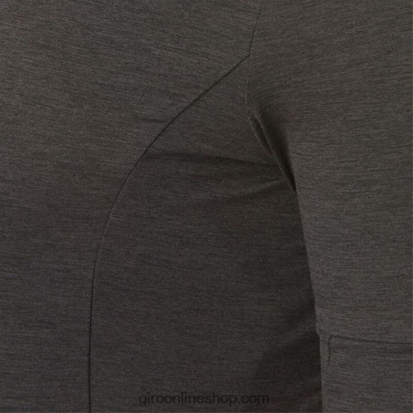 mujer nueva camiseta de carretera brezo de carbón 8NJZ86755 Giro