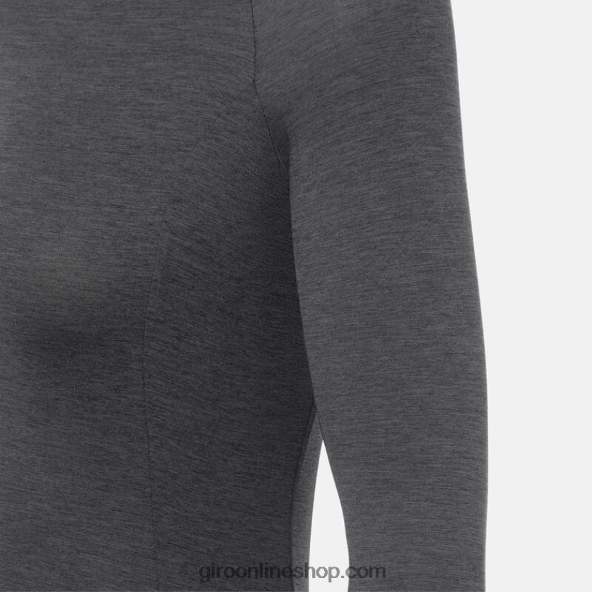 mujer nueva camiseta de carretera ls brezo de carbón 8NJZ86521 Giro