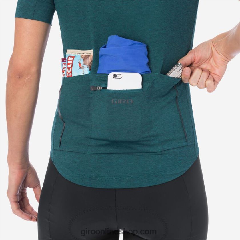 mujer nueva camiseta de carretera verdadero brezo de abeto 8NJZ861294 Giro