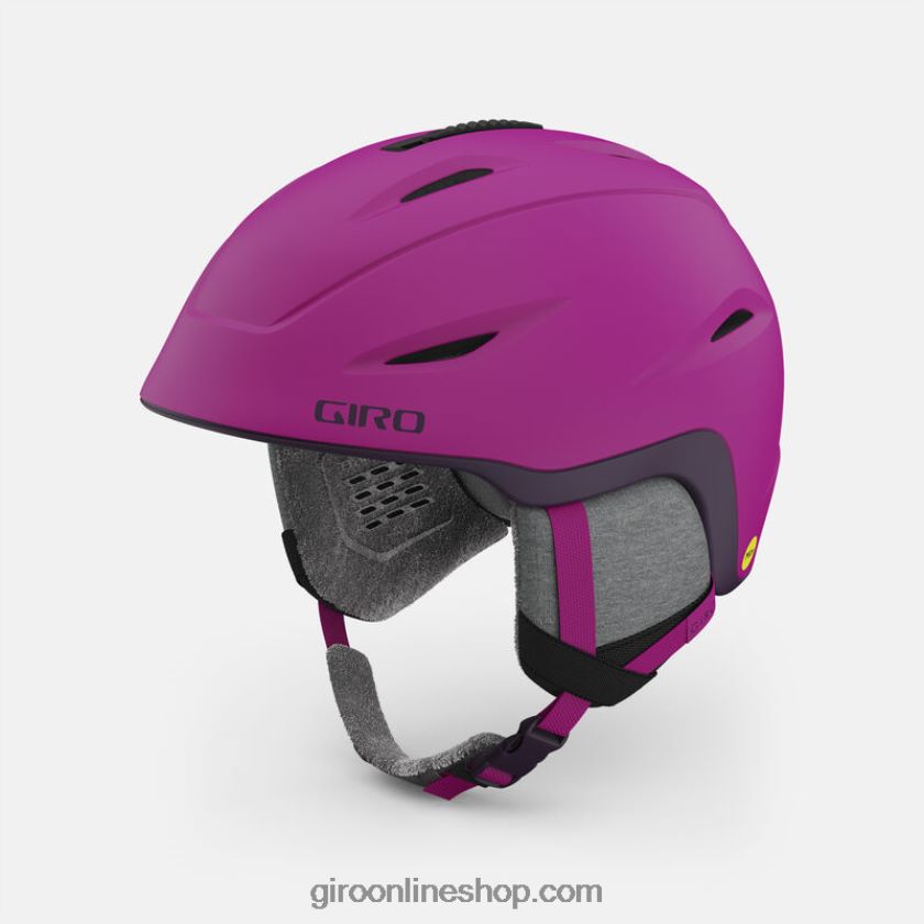 mujer se desvanecen mips casco calle rosa mate/erizo 8NJZ861216 Giro