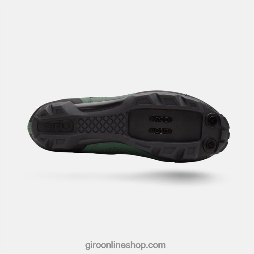 mujer zapato con cordones de manta Verde gris 8NJZ861187 Giro