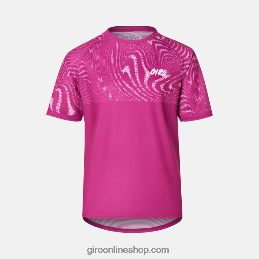 niños camiseta juvenil roust ondulación rosa 8NJZ861421 Giro