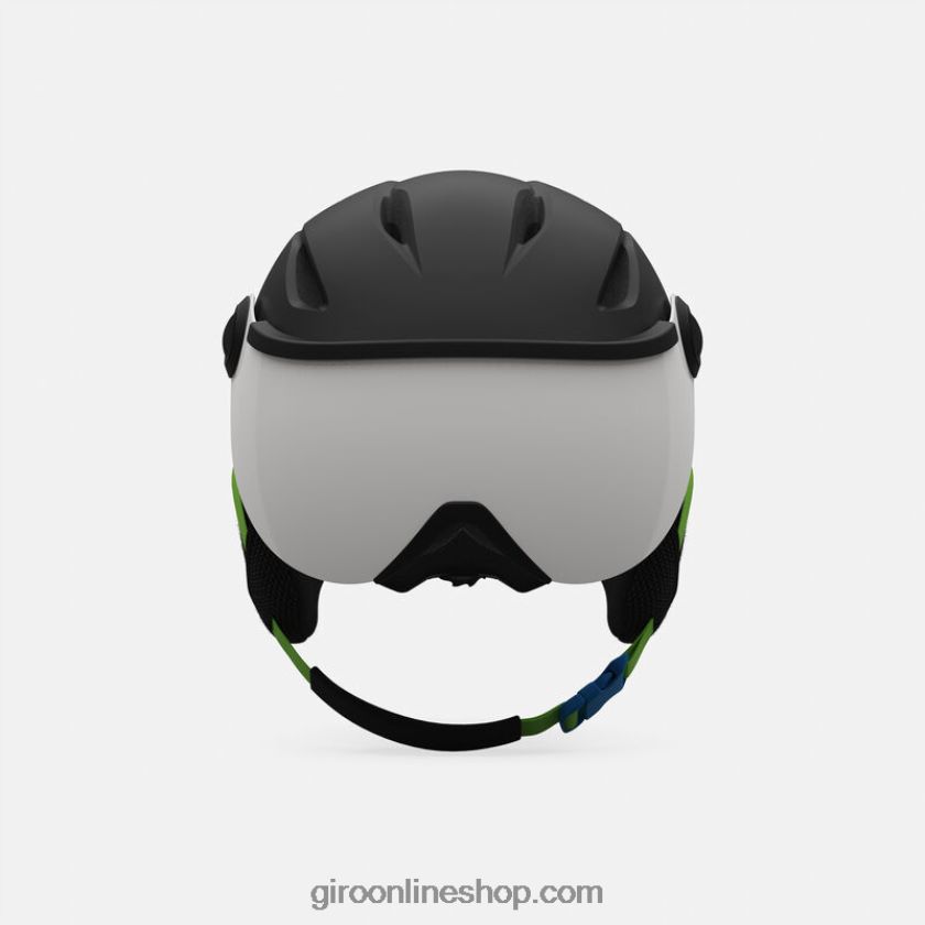 niños casco buzz mips negro mate/bloques de fiesta 8NJZ861024 Giro