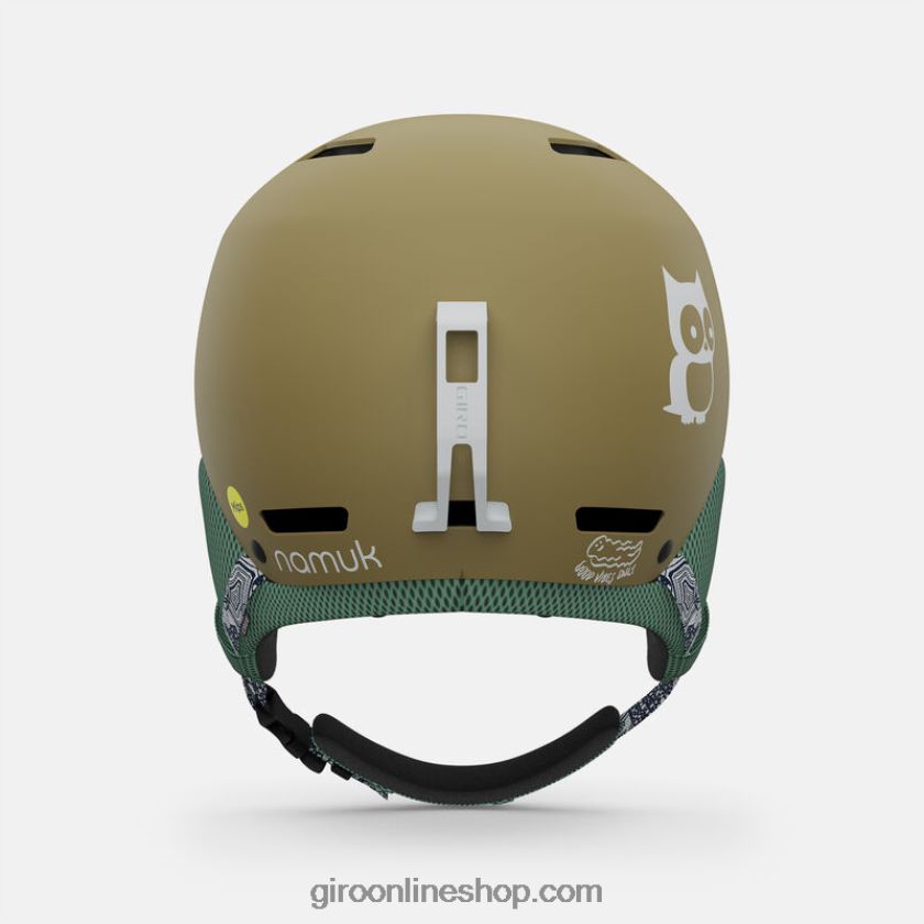 niños casco crue mips namuk dorado/luces del norte 8NJZ861418 Giro