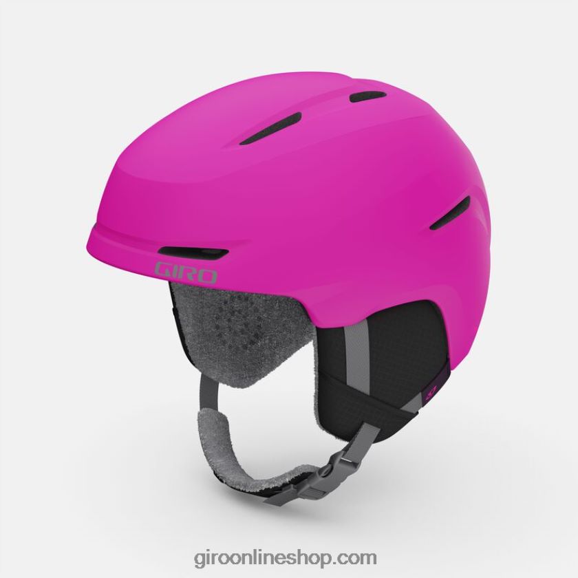 niños casco de espuela rosa brillante mate 8NJZ861400 Giro