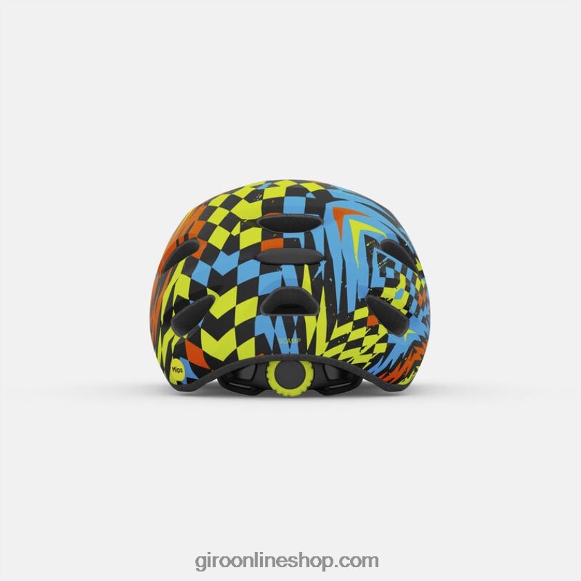 niños casco scamp mips desvanecimiento de cuadros negro mate 8NJZ861494 Giro