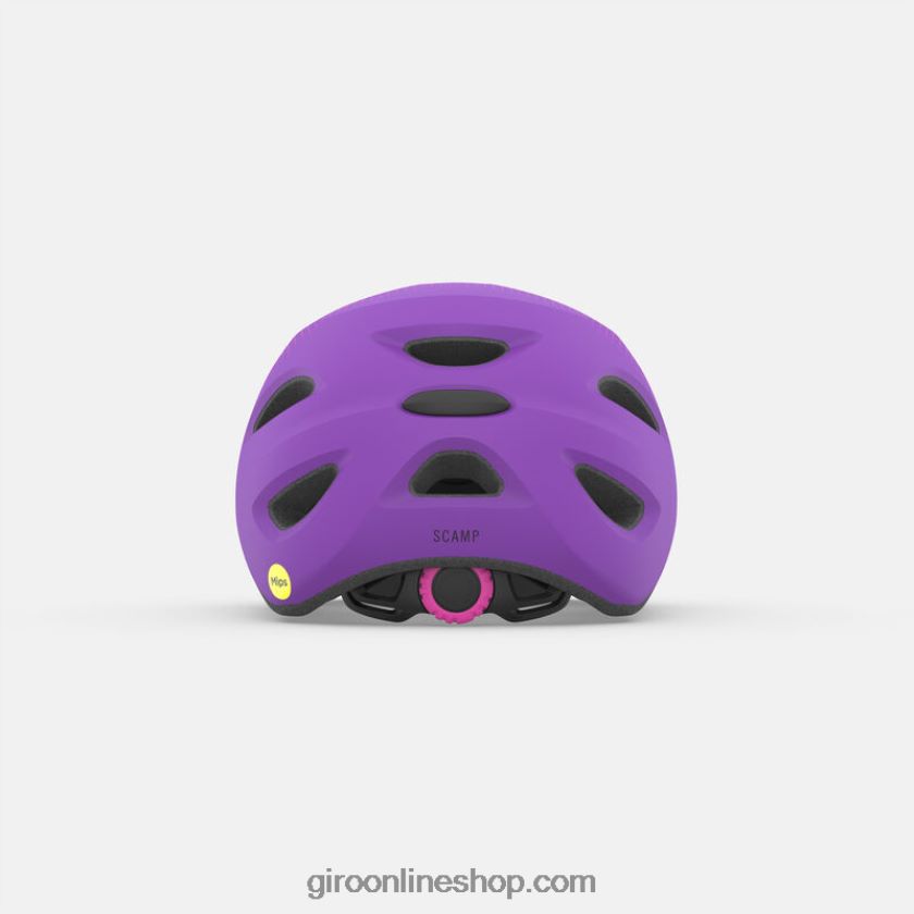 niños casco scamp mips desvanecimiento mate rosa brillante/púrpura 8NJZ861497 Giro