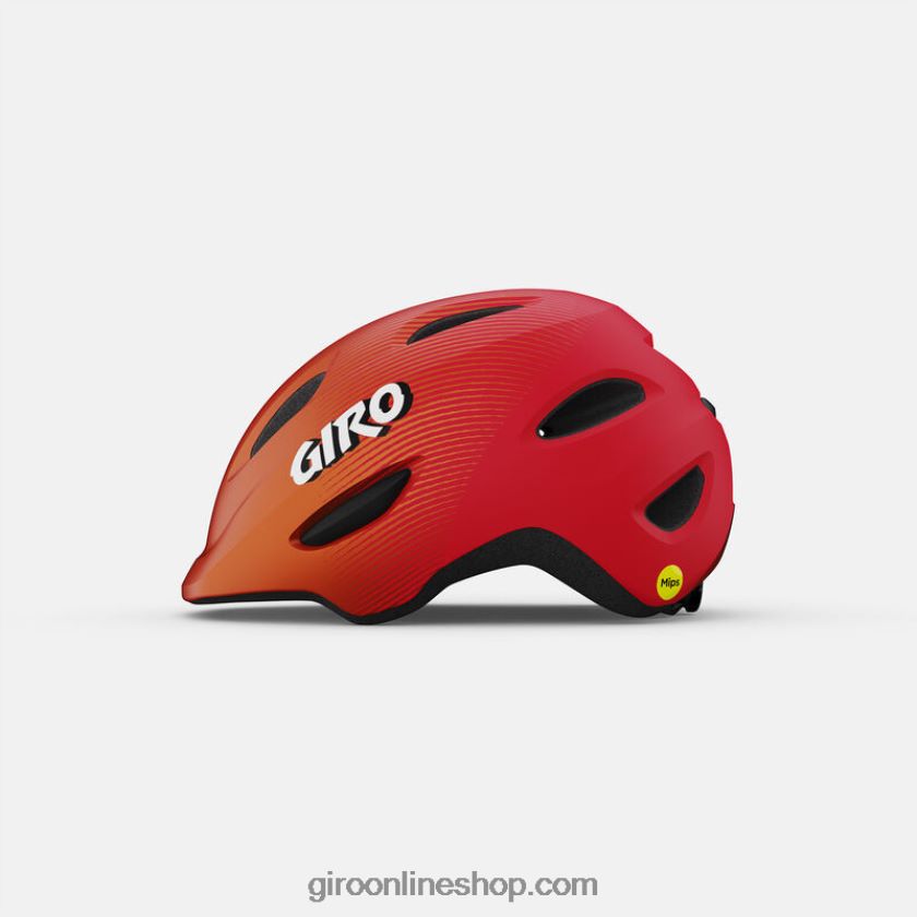 niños casco scamp mips naranja mate 8NJZ861492 Giro