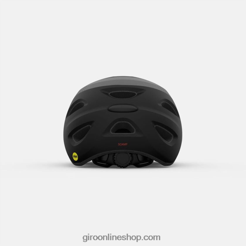 niños casco scamp mips negro mate 8NJZ861493 Giro