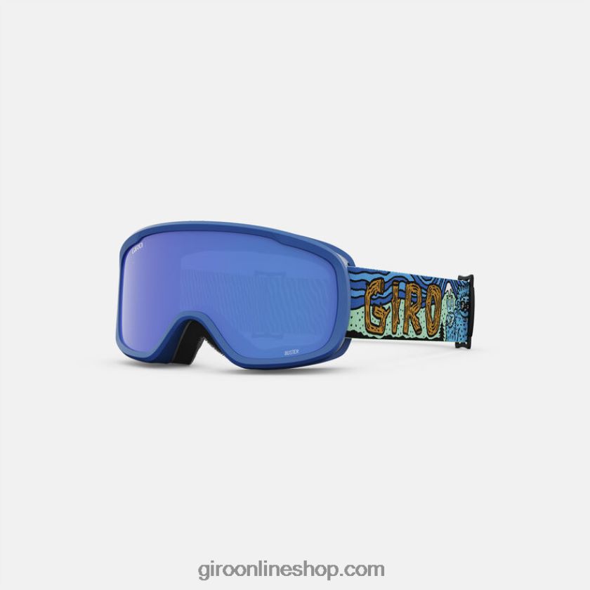 niños gafas buster yeti triturado azul 8NJZ861461 Giro