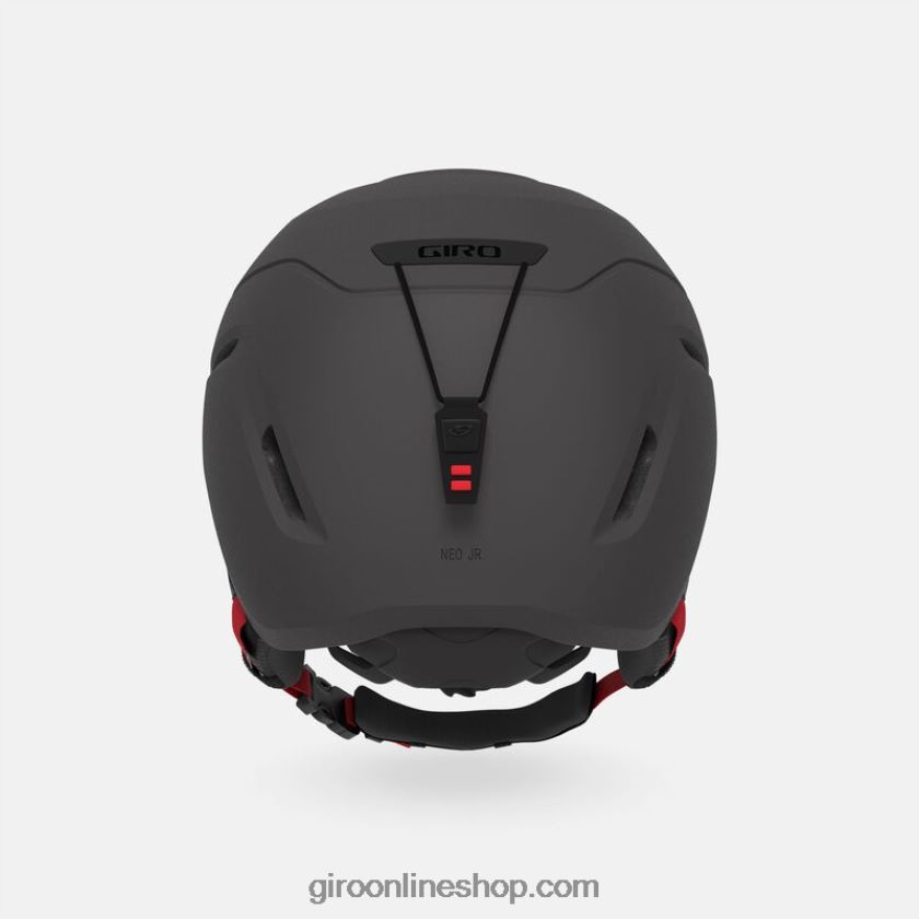 niños neo jr casco grafito mate/rojo brillante 8NJZ861479 Giro