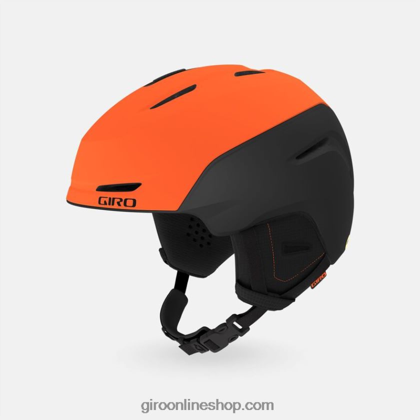 niños neo jr casco naranja brillante mate/negro 8NJZ861476 Giro