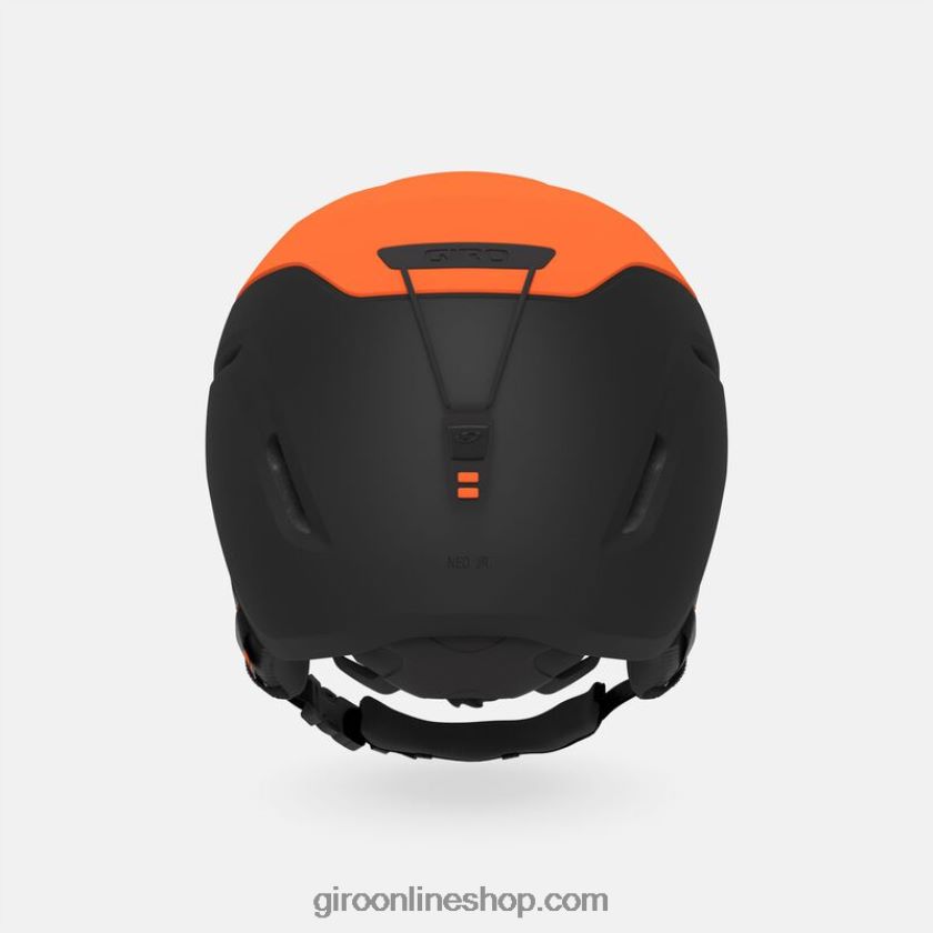 niños neo jr casco naranja brillante mate/negro 8NJZ861476 Giro