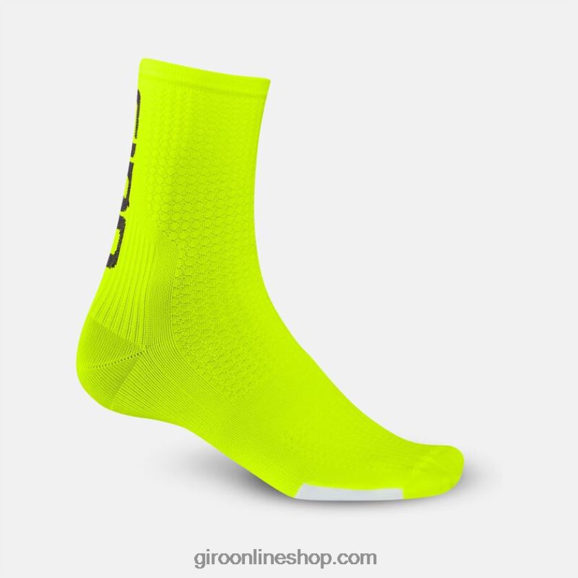 unisexo calcetines del equipo hrc resaltar amarillo/negro 8NJZ86819 Giro