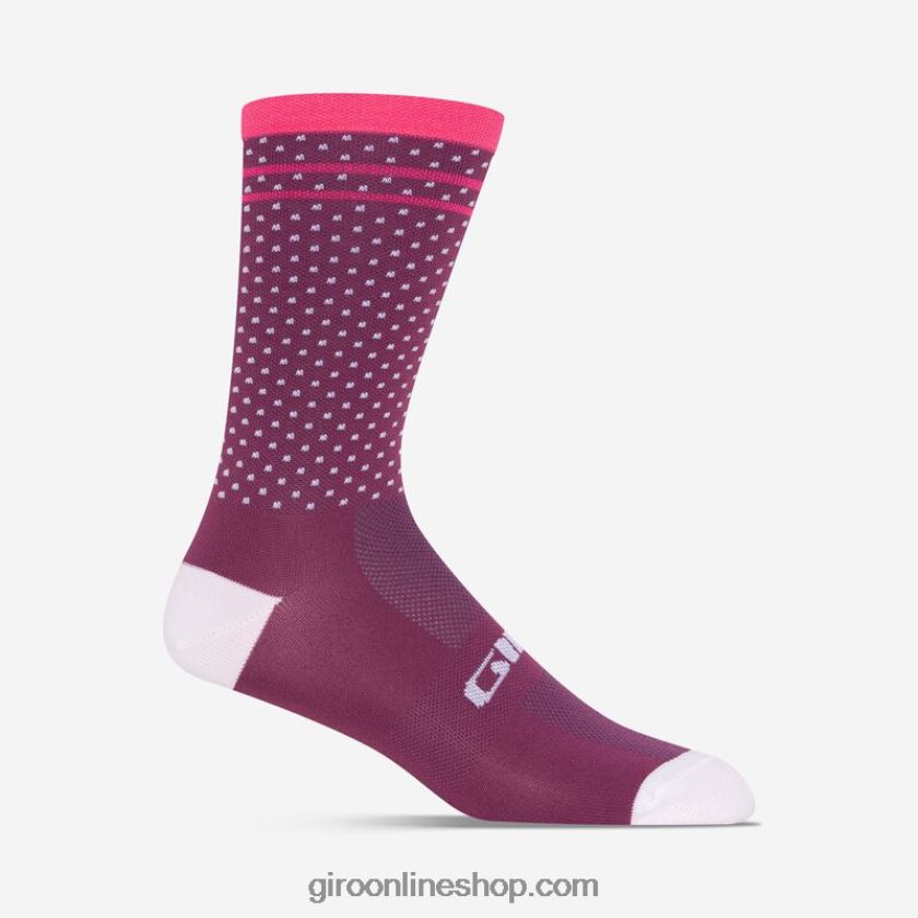 unisexo calcetín comp racer de talle alto erizo/calle rosa 8NJZ86799 Giro