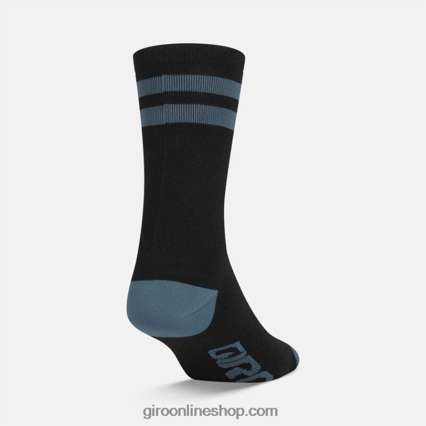 unisexo calcetín de lana merino de invierno negro/azul puerto 8NJZ86897 Giro