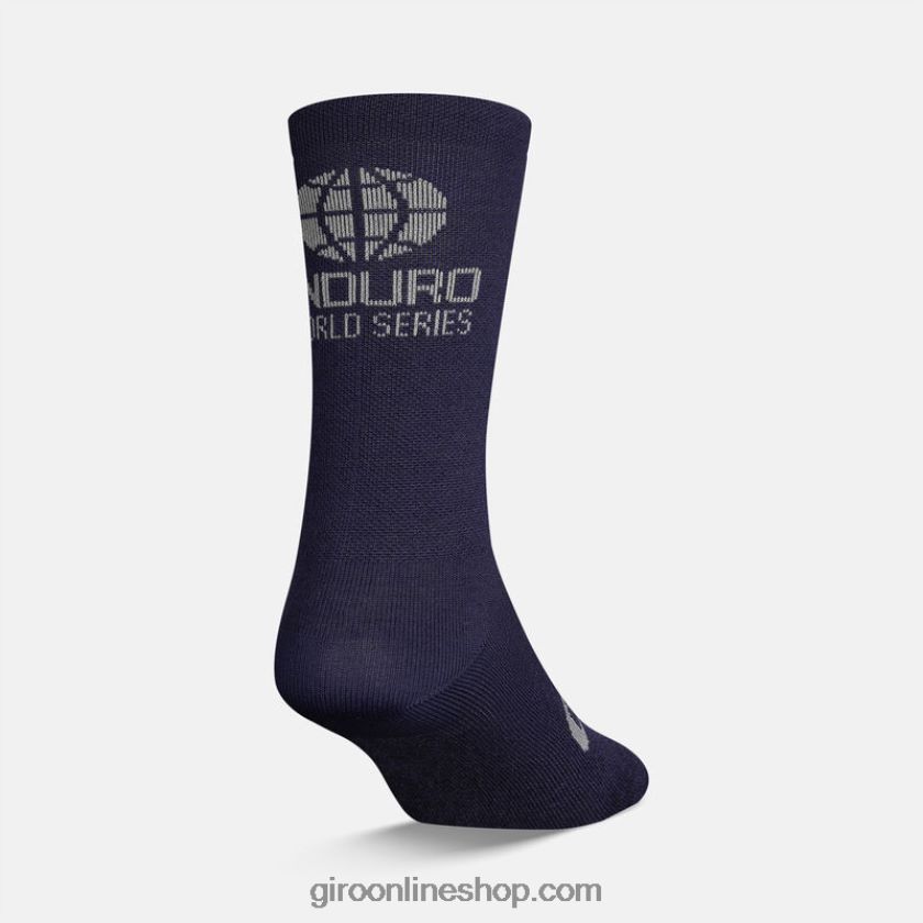 unisexo calcetín de lana merino de temporada noticias azul medianoche 8NJZ86907 Giro