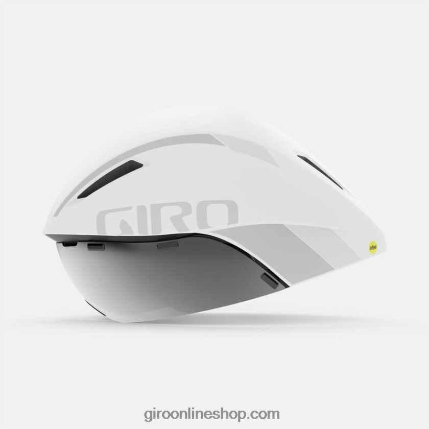unisexo casco aerohead mips blanco mate/plata 8NJZ86312 Giro