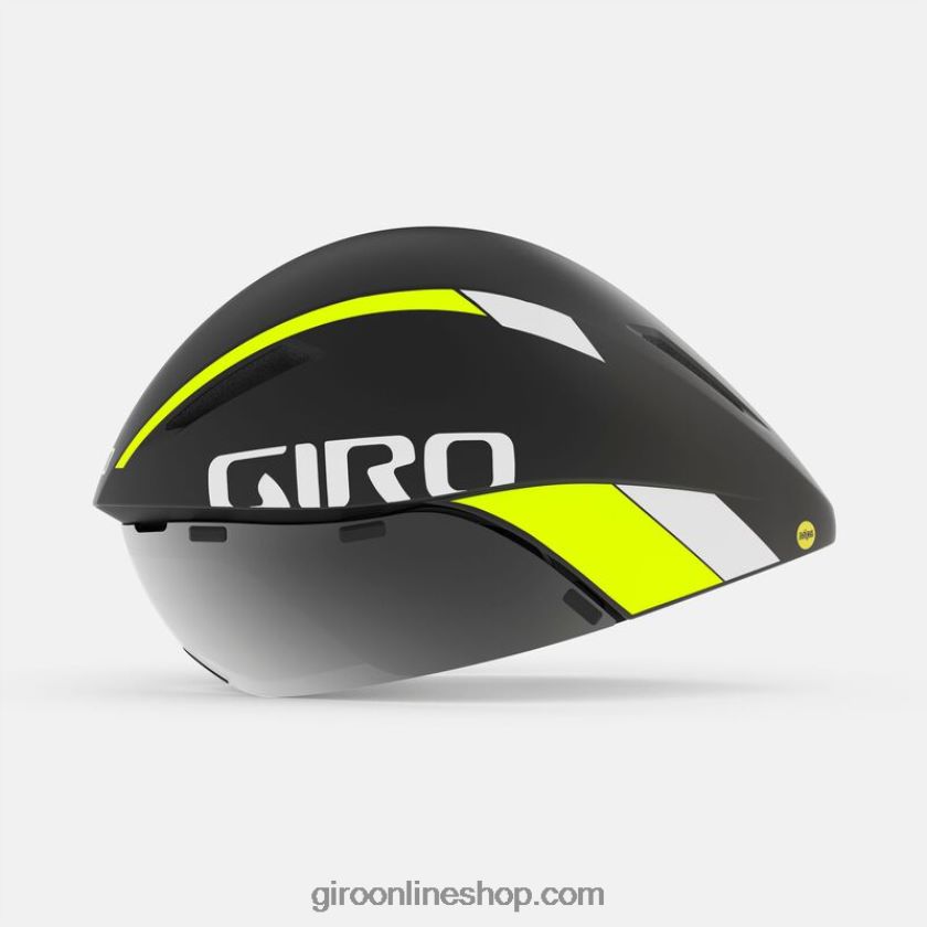 unisexo casco aerohead mips negro mate fundido/amarillo resaltado 8NJZ8633 Giro