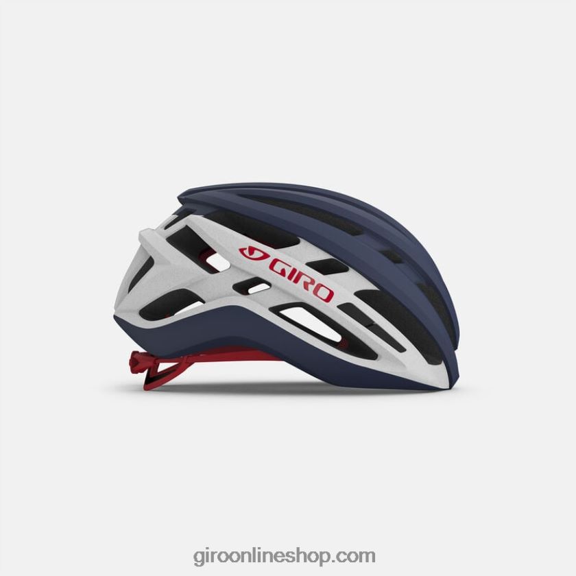unisexo casco agilis mips medianoche mate/blanco/rojo brillante 8NJZ86637 Giro