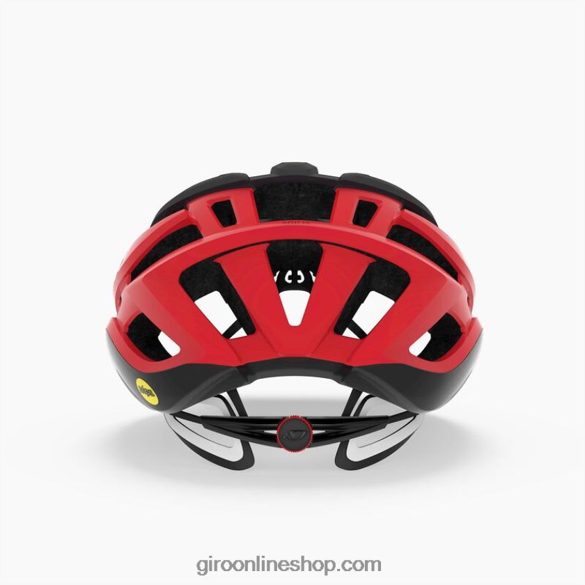 unisexo casco agilis mips negro mate/rojo brillante 8NJZ86636 Giro
