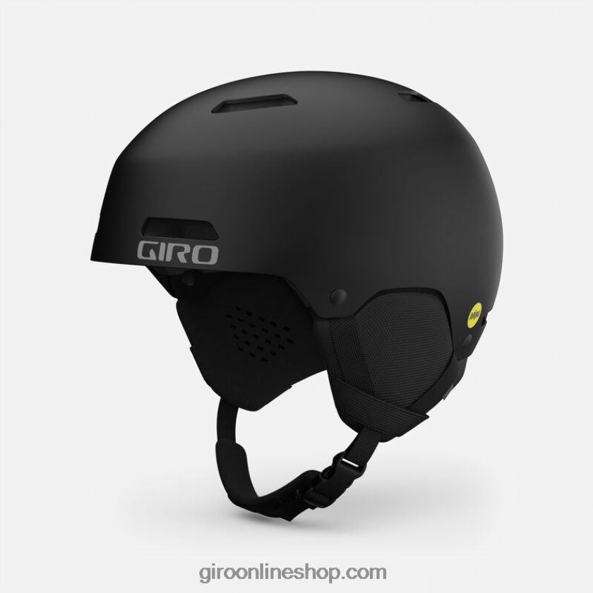 unisexo casco de ajuste asiático ledge mips negro mate 8NJZ86199 Giro