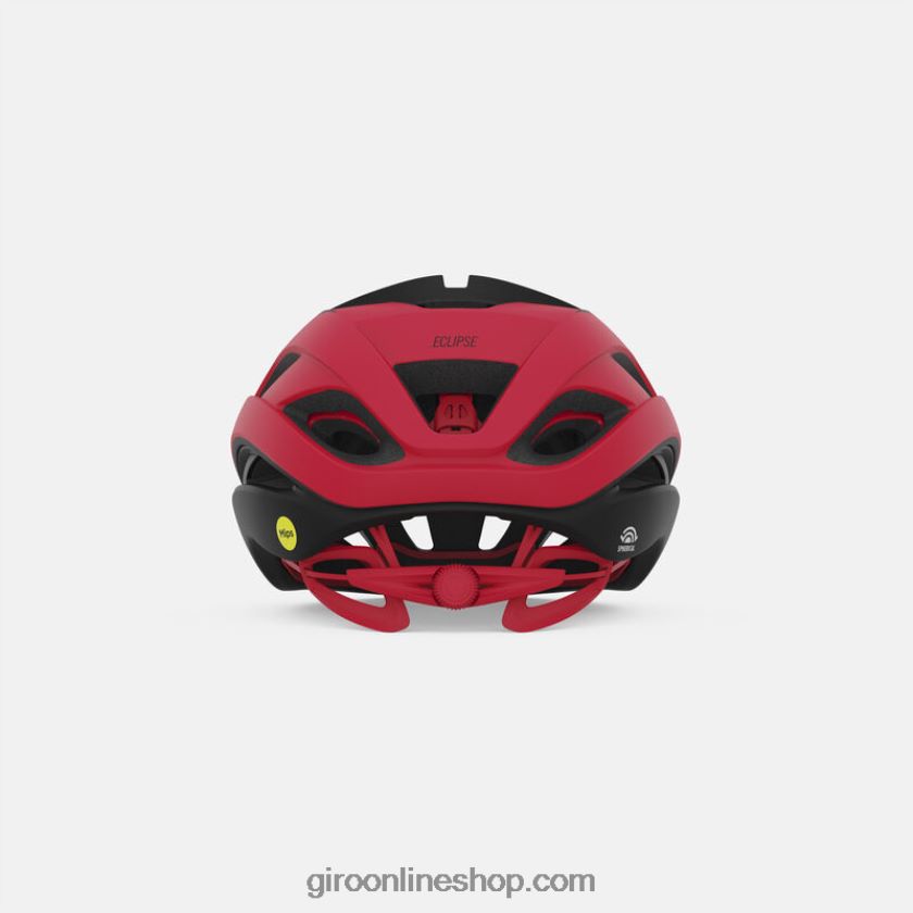 unisexo casco esferico eclipse negro mate/blanco/rojo brillante 8NJZ8677 Giro