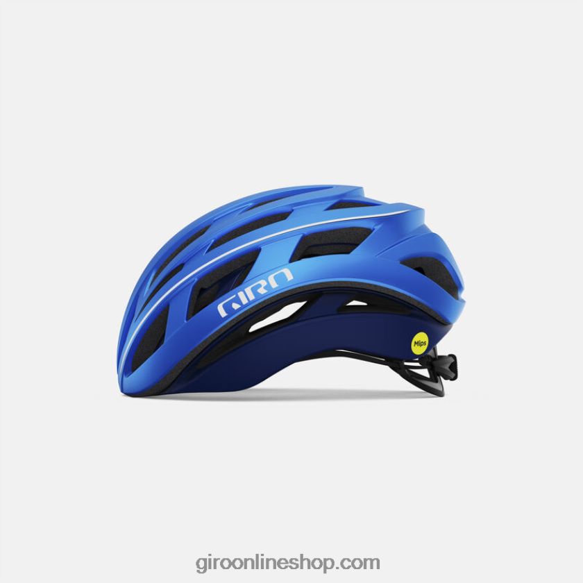 unisexo casco esferico helios azul ano mate 8NJZ8629 Giro
