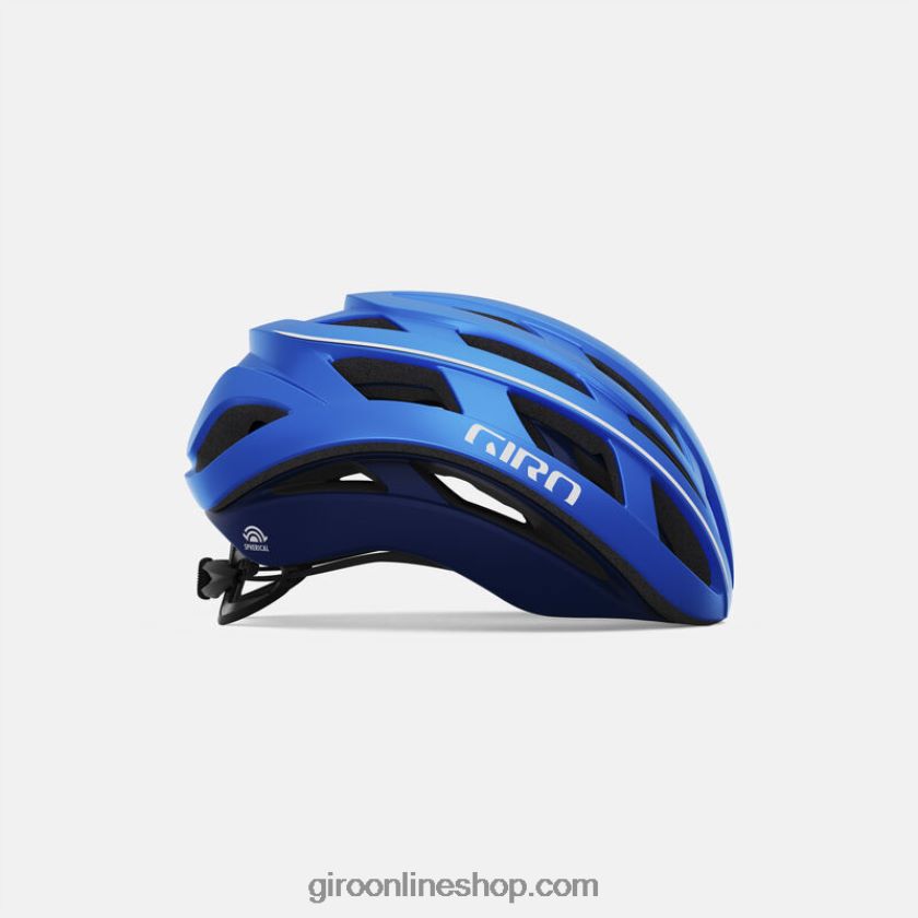 unisexo casco esferico helios azul ano mate 8NJZ8629 Giro
