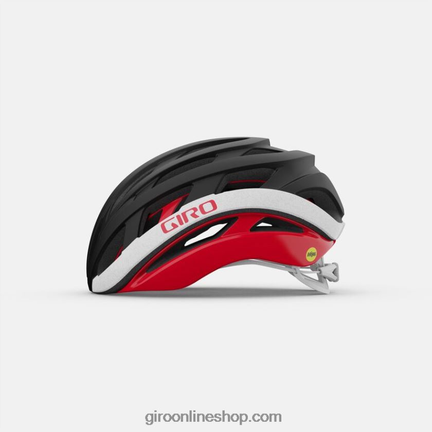 unisexo casco esferico helios negro mate/rojo 8NJZ86278 Giro