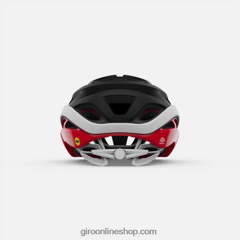 unisexo casco esferico helios negro mate/rojo 8NJZ86278 Giro