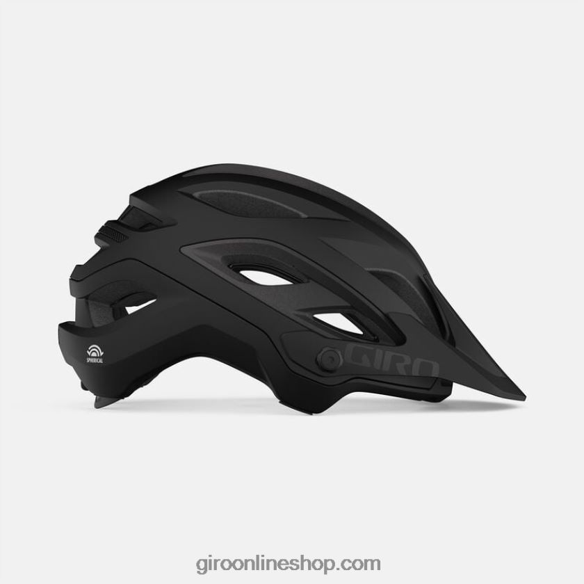 unisexo casco esférico de mérito negro mate 8NJZ8666 Giro