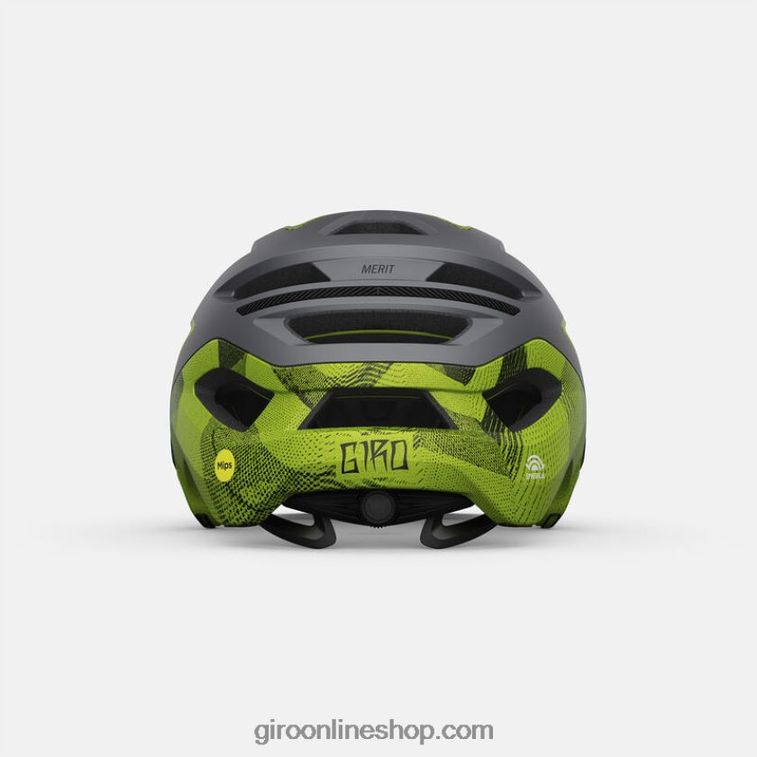 unisexo casco esférico de mérito negro metalizado mate/lima anodizado 8NJZ86475 Giro