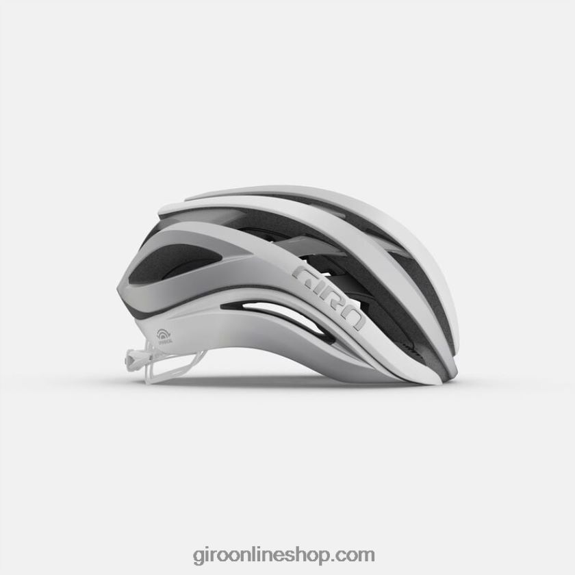 unisexo casco esférico de éter blanco mate/plata 8NJZ86271 Giro