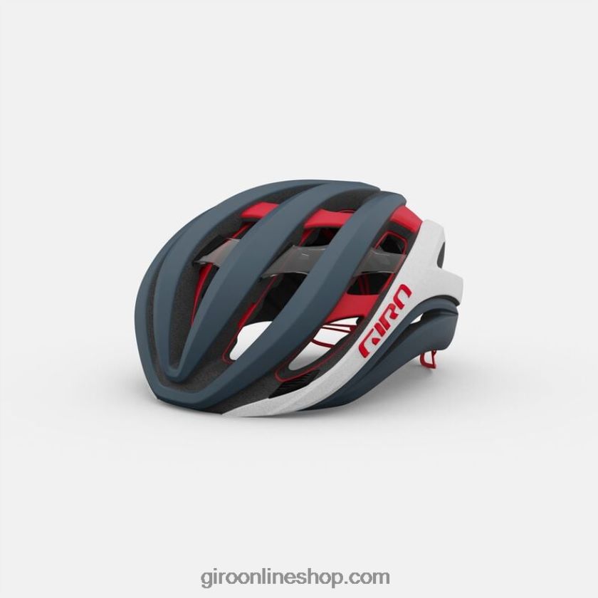unisexo casco esférico de éter gris portaro mate/blanco/rojo 8NJZ86270 Giro