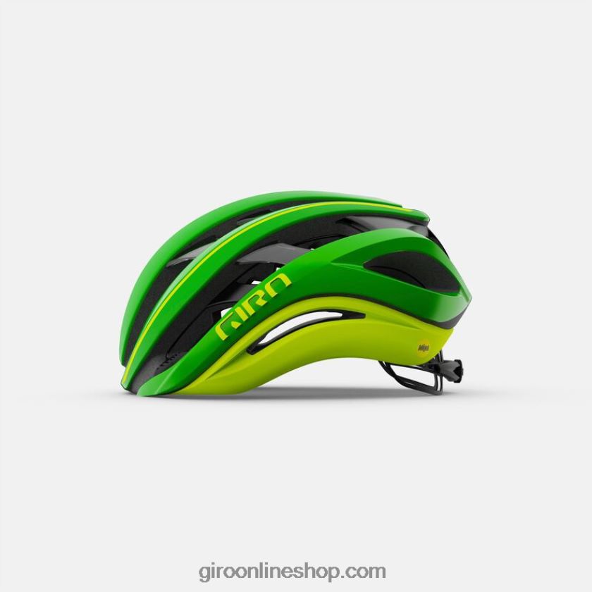 unisexo casco esférico de éter verde ano mate/amarillo reflejo 8NJZ86265 Giro