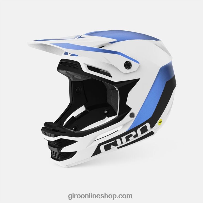 unisexo casco esférico insurgente blanco mate/ano azul 8NJZ86263 Giro