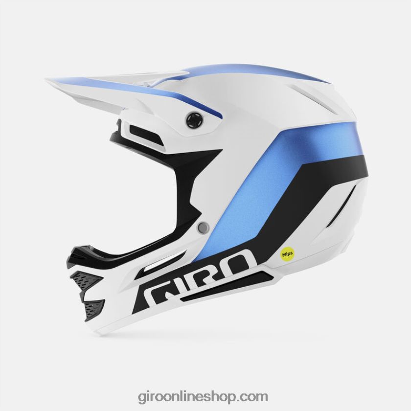 unisexo casco esférico insurgente blanco mate/ano azul 8NJZ86263 Giro