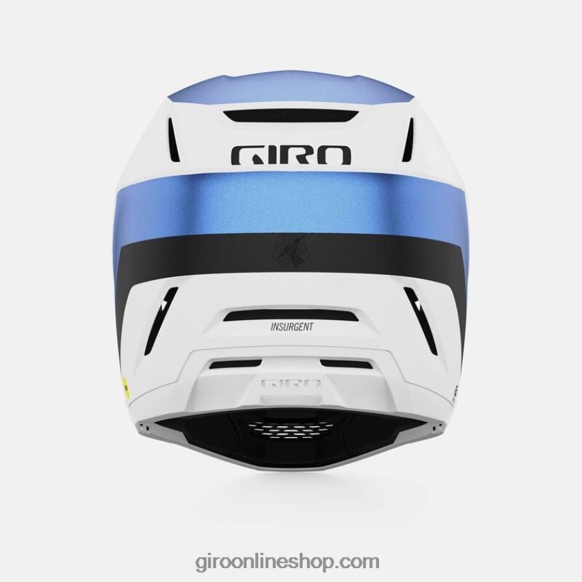 unisexo casco esférico insurgente blanco mate/ano azul 8NJZ86263 Giro
