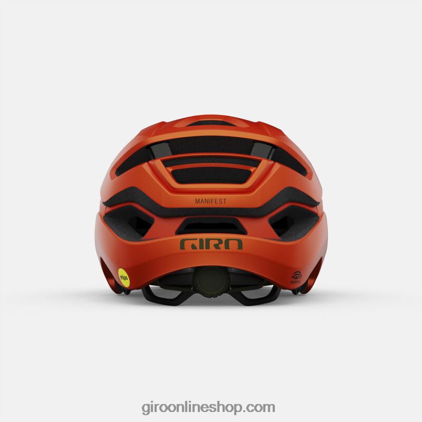 unisexo casco esférico manifiesto naranja mate 8NJZ86103 Giro