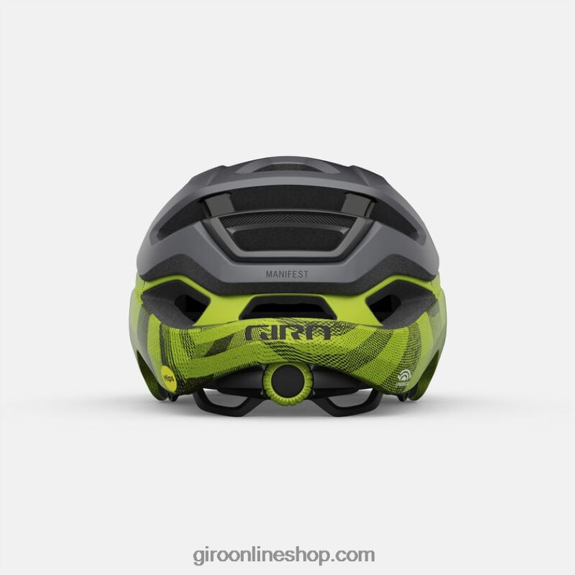 unisexo casco esférico manifiesto negro metalizado mate/lima anodizado 8NJZ86587 Giro