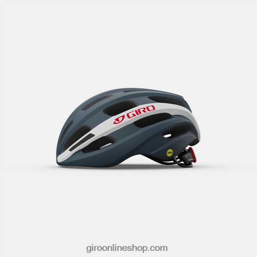 unisexo casco isode mips gris portaro mate/blanco/rojo 8NJZ86560 Giro