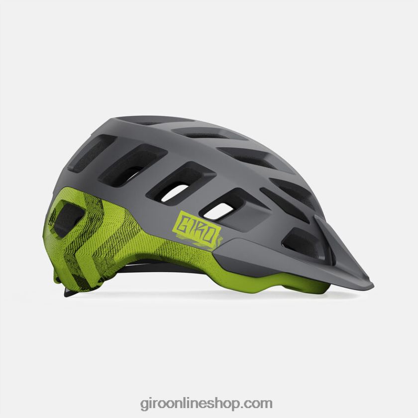 unisexo casco radix mips negro metalizado mate/lima anodizado 8NJZ86627 Giro