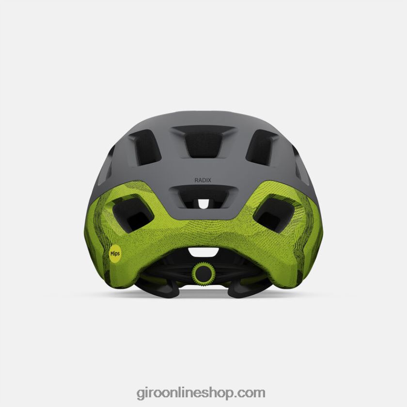 unisexo casco radix mips negro metalizado mate/lima anodizado 8NJZ86627 Giro