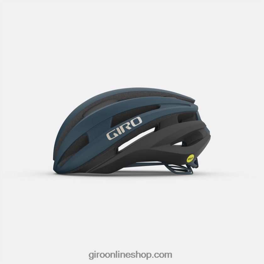 unisexo casco synthe mips ii azul puerto mate 8NJZ86482 Giro