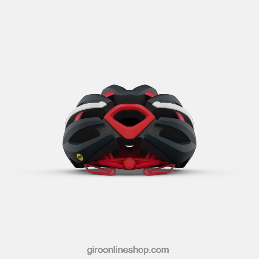 unisexo casco synthe mips ii gris portaro mate/blanco/rojo 8NJZ86483 Giro