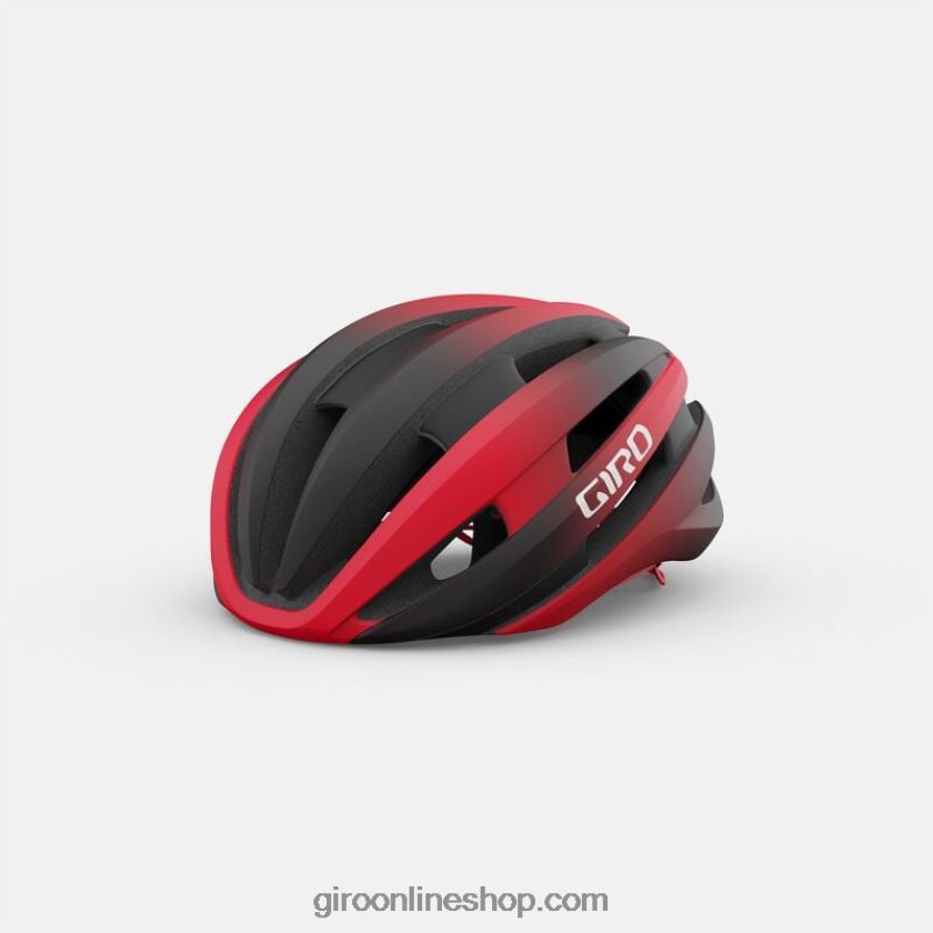 unisexo casco synthe mips ii negro mate/rojo brillante 8NJZ86480 Giro